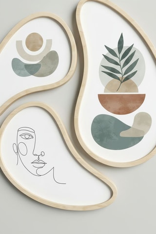 3 cuadros - 65 x 62 cm