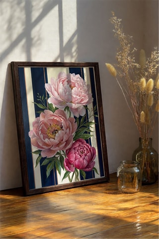 Cuadro de madera maciza - 33 x 48 cm