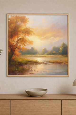 Cuadro de madera - 60 x 60 cm
