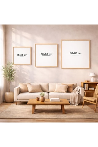 Cuadro de madera - 60 x 60 cm