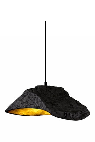 Lámpara de techo - Negro y dorado - 40 W