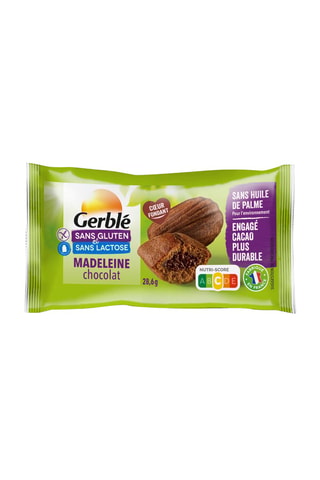 30 madeleines choco sans gluten
