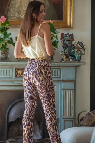 Rechte Broek - Bruin - Bruin