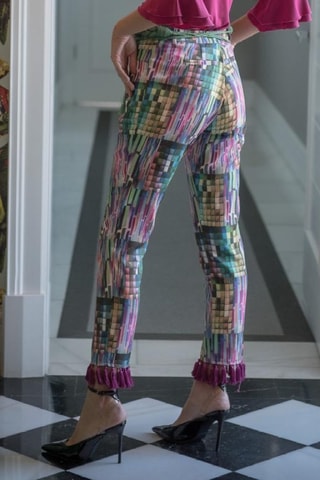 Rechte Broek - Multicolor - Multicolor