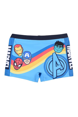 Bañador estilo bóxer Los Vengadores Marvel - Azul