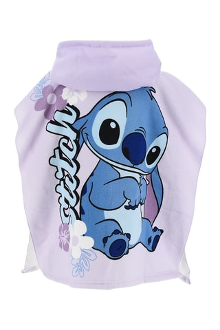 Capa de baño con capucha Stitch Lilo y Stitch Disney - Violeta