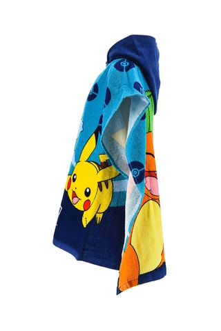 Capa de baño con capucha Pokémon - Azul