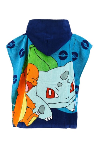 Capa de baño con capucha Pokémon - Azul