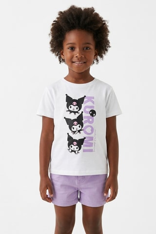 Camiseta Kuromi - Blanco