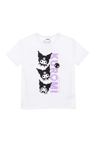 Camiseta Kuromi - Blanco