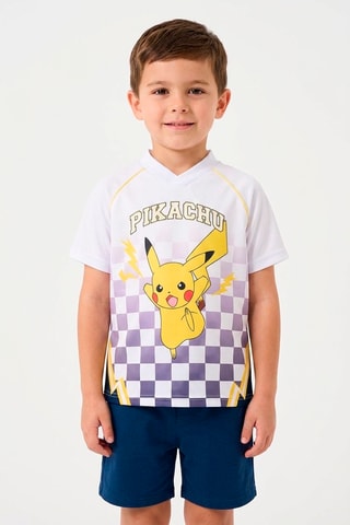 Camiseta Pikachu Pokémon - Blanco