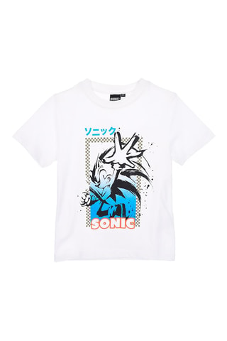 Camiseta Sonic - Blanco