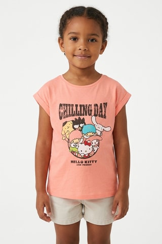 Camiseta Hello Kitty Sanrio - Rosa