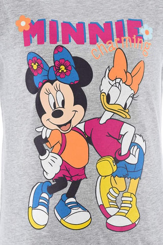 Camiseta y short Minnie Disney - Gris
