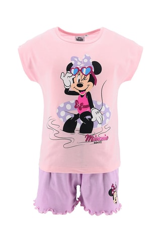 Camiseta y short Minnie Disney - Rosa
