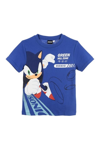 Camiseta Sonic - Azul