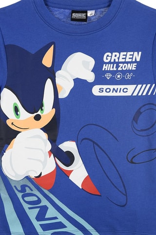 Camiseta Sonic - Azul