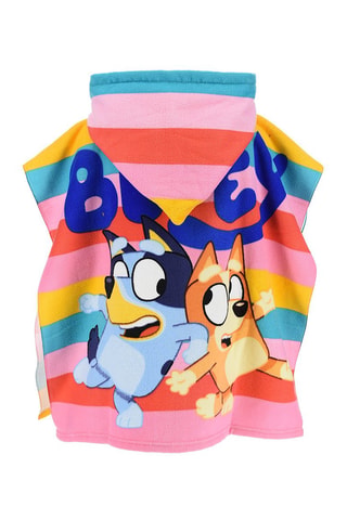 Capa de baño con capucha Bluey y Bingo Bluey - Multicolor