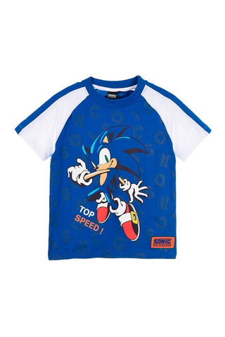 Camiseta Sonic - Azul