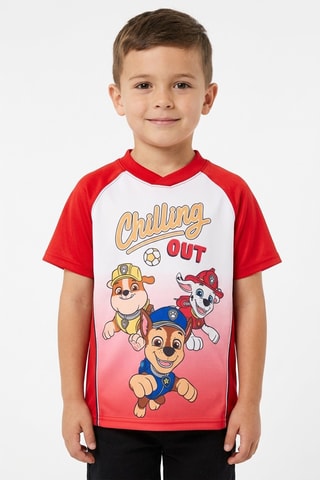 Camiseta La Patrulla Canina - Rojo