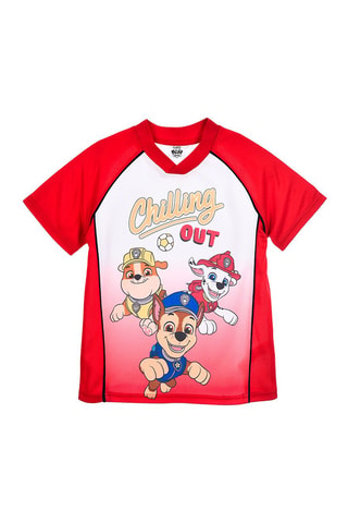 Camiseta La Patrulla Canina - Rojo