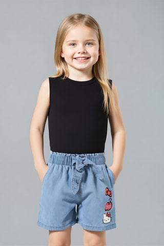 Short Hello Kitty Sanrio - Azul