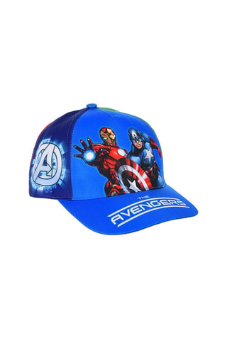 Gorra Iron Man y Capitán América Los Vengadores Marvel - Azul