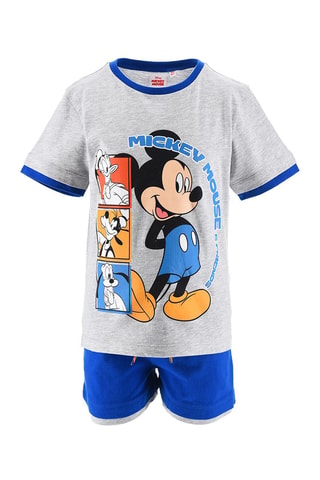 Camiseta y short Mickey y sus amigos Disney - Gris