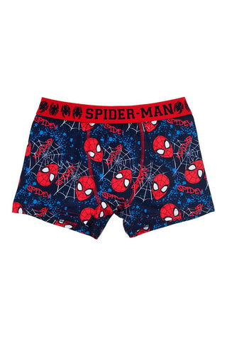 Boxer Spider-Man Los Vengadores Marvel - Azul