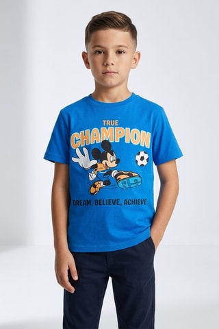 Camiseta Mickey Disney - Azul