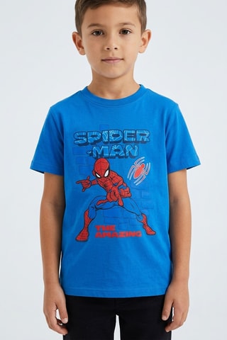 Camiseta Spider-Man Los Vengadores Marvel - Azul