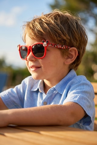 Gafas de sol infantiles Mickey Disney - Categoría 3 - Rojo