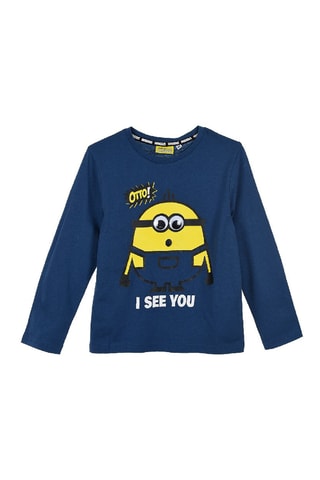 Camiseta Los Minions - Azul marino