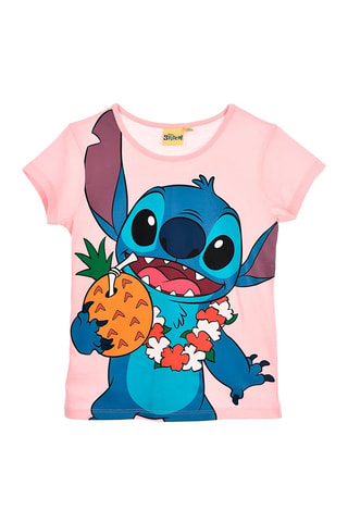 Camiseta Stitch Lilo y Stitch Disney - Rosa