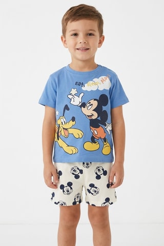 Pijama Mickey Disney - Azul