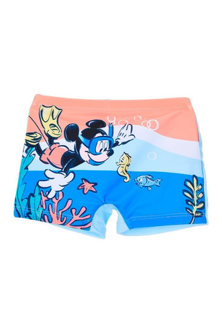 Bañador estilo bóxer Mickey Disney - Azul