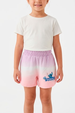 Short dip-dye de tiro alto Stitch Lilo y Stitch Disney - Azul
