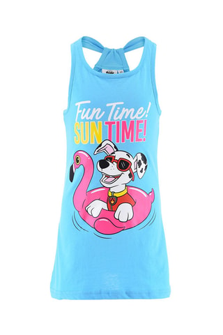 Vestido Marshall La Patrulla Canina - Azul