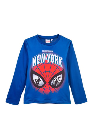 Camiseta Spider-Man Los Vengadores Marvel - Azul