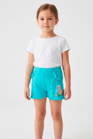 Short Elsa Frozen Disney - Azul