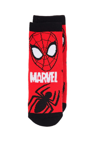 Calcetines antideslizantes Spider-Man Los Vengadores Marvel - Rojo
