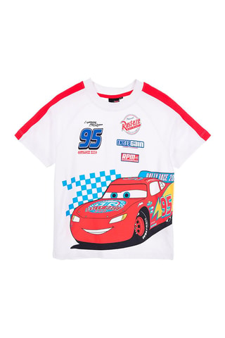 Camiseta Cars Disney Pixar - Blanco
