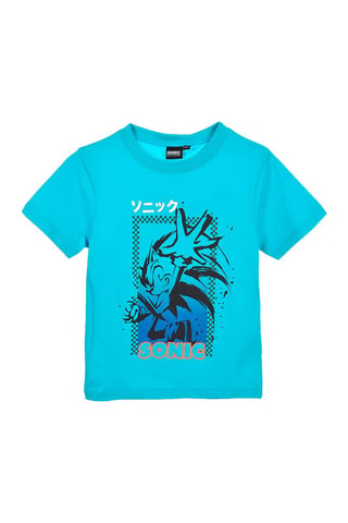Camiseta Sonic - Azul