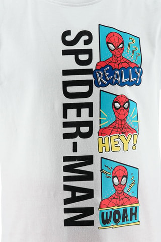 Camiseta y short Spider-Man Los Vengadores Marvel - Blanco