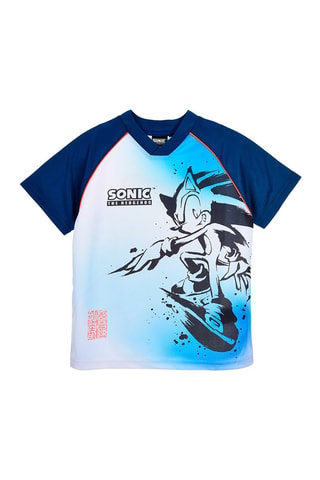 Camiseta Sonic - Azul