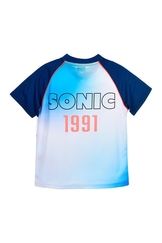 Camiseta Sonic - Azul