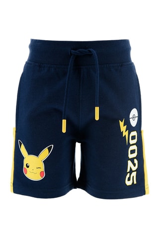 Bermudas Pikachu Pokémon - Azul marino