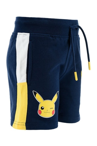 Bermudas Pikachu Pokémon - Azul marino