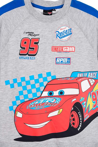 Camiseta Cars Disney Pixar - Gris