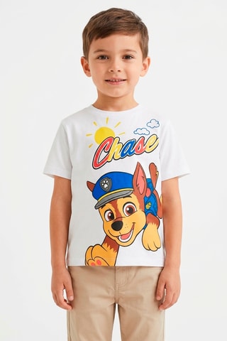 Camiseta Chase La Patrulla Canina - Blanco